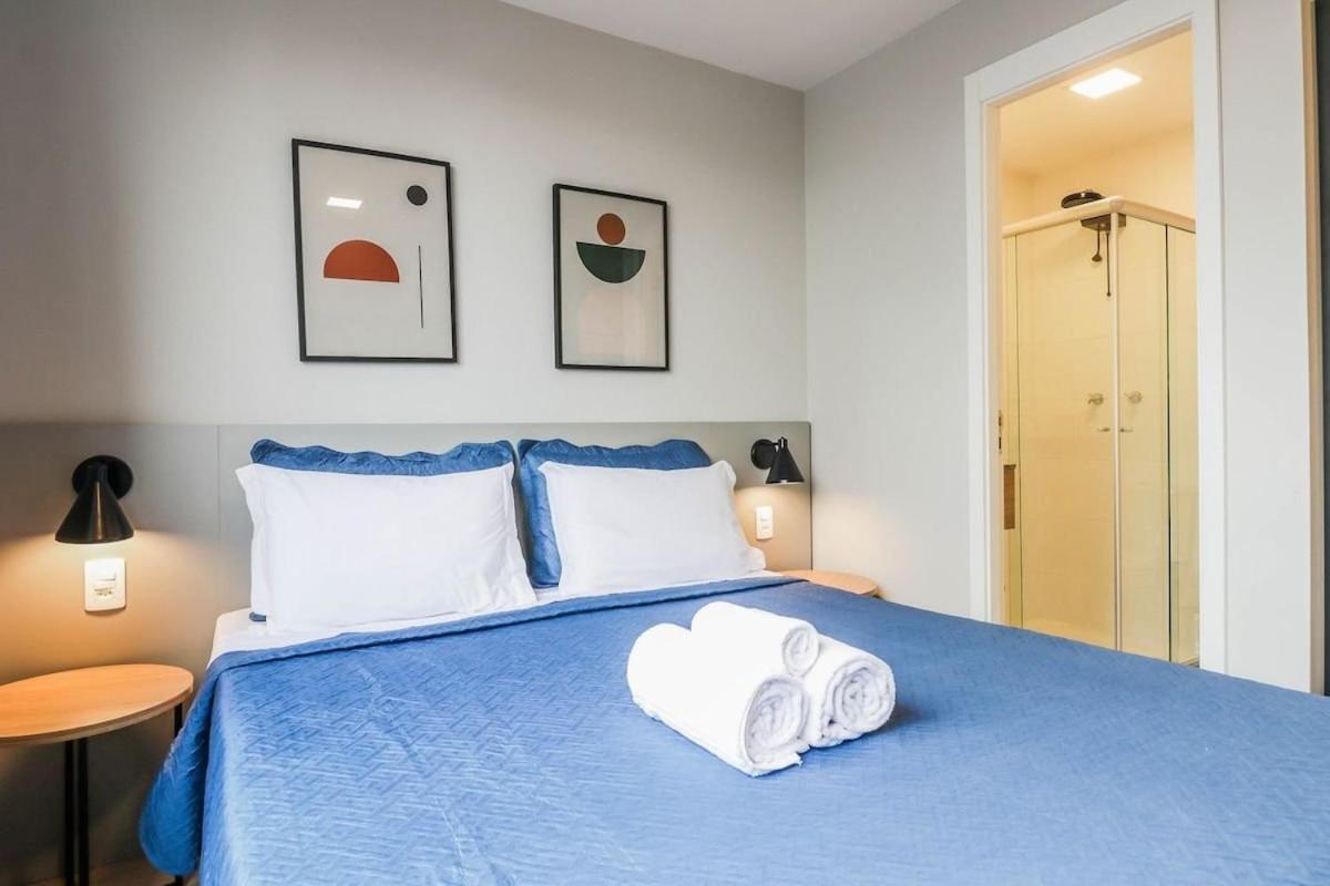 Encantador Studio No Bras Com Piscina/Metro Bras เซาเปาโล ภายนอก รูปภาพ