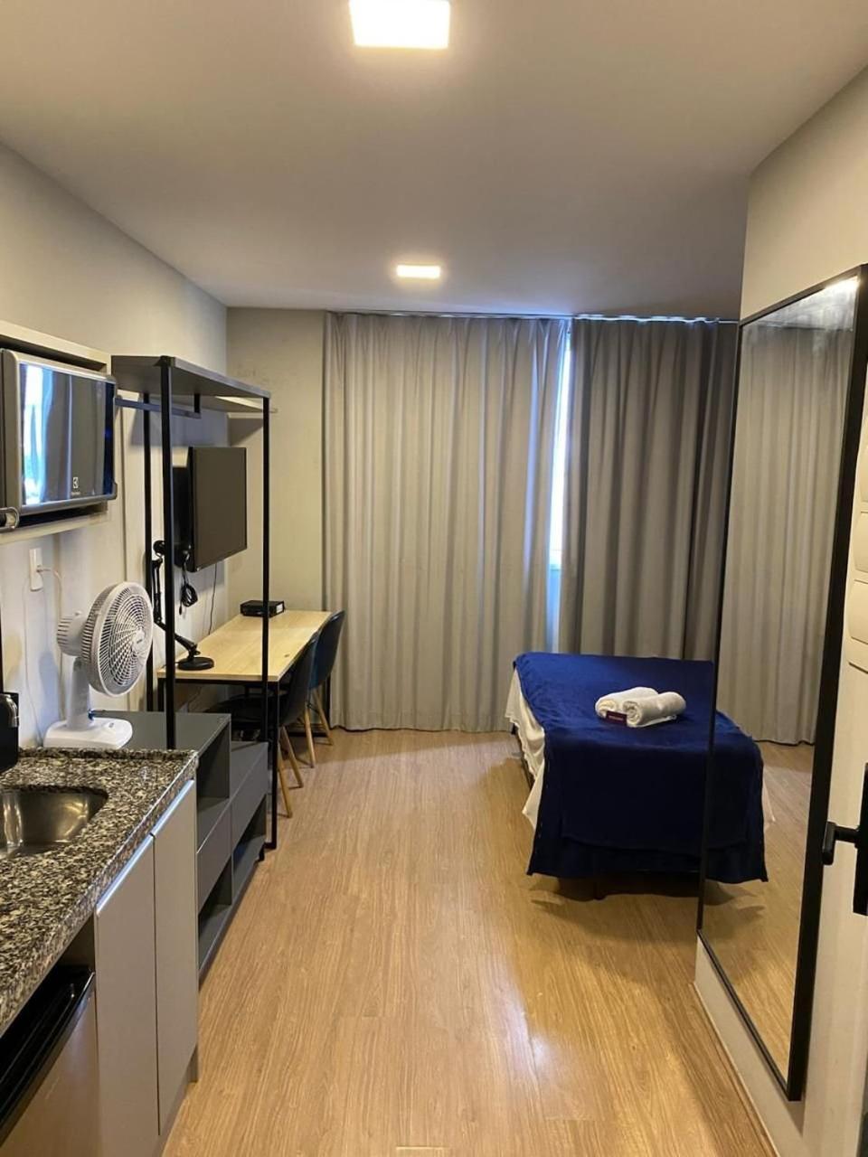 Encantador Studio No Bras Com Piscina/Metro Bras เซาเปาโล ภายนอก รูปภาพ